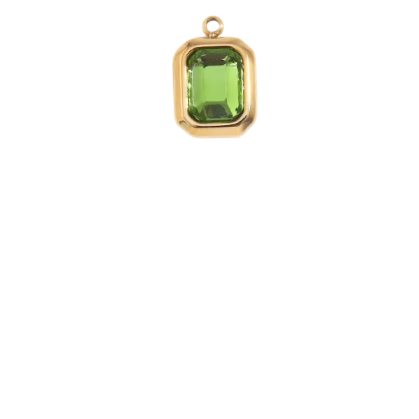GREEN GLASS STONE